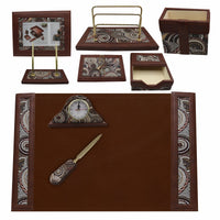 Thumbnail for Sensa Luxury Executive Wooden Table Organizer 11pcs Set