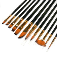 Thumbnail for Keep Smiling Mix Artist Brush Set 12Pcs