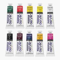 Thumbnail for Daler Rowney Graduate Acrylic Paints 38ml Set of 10