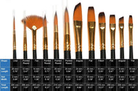 Thumbnail for Keep Smiling Mix Artist Brush Set 12Pcs