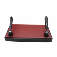 Thumbnail for Senator Rexine Leather Office Desk Organizer 8pcs Set With Watch #20(Mahroon)