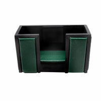 Thumbnail for Senator Rexine Leather Office Desk Organizer 8pcs Set With Watch #20 (Green)