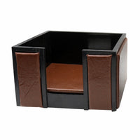 Thumbnail for Senator Rexine Leather Office Desk Organizer 7pcs Set With Watch #20(Brown)