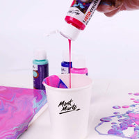 Thumbnail for Mont Marte Pouring Acrylic Paint Set Premium 4pc x 60ml Aurora