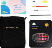 Thumbnail for Keep Smiling Solid Watercolor Paints 36 Colors Set