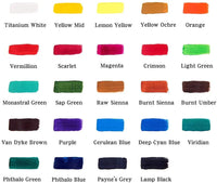 Thumbnail for Mont Marte Acrylic Colour Paint Signature Set 36ml Pack of 24