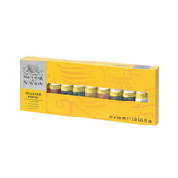 Thumbnail for Winsor & Newton Galeria Acrylic Paints 10x60ml Tube Set