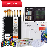 Thumbnail for Sketching & Acrylics Kit For Artist's, Deal No.68