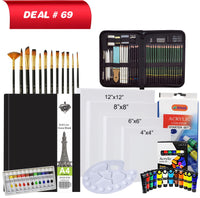 Thumbnail for Professional Acrylic & Sketching Kit For Artist's. Deal No.69