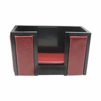 Thumbnail for Senator Rexine Leather Office Desk Organizer 8pcs Set With Watch #20(Mahroon)