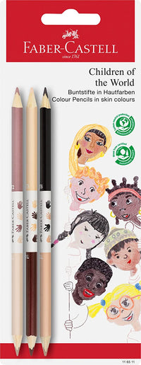 Thumbnail for Faber Castell Bicolour Colour Pencils Set of 3