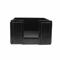Thumbnail for Senator Rexine Leather Office Desk Organizer 7pcs Set With Watch #20(Black)