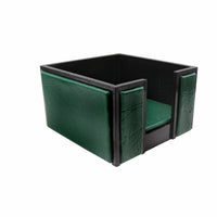 Thumbnail for Senator Rexine Leather Office Desk Organizer 8pcs Set With Watch #20 (Green)
