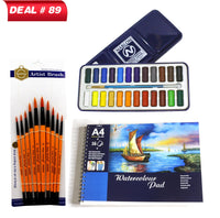 Thumbnail for Watercolor Kit For Artist's, Deal No.89