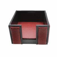 Thumbnail for Senator Rexine Leather Office Desk Organizer 8pcs Set With Watch #20(Mahroon)
