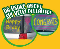 Thumbnail for Crayola Washable Window Markers Pack of 8 588165