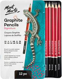 Thumbnail for Mont Marte Graphite Pencil Set of 12