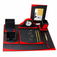 Thumbnail for Sensa Luxury Executive Wooden Table Organizer 10pcs Set
