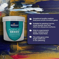 Thumbnail for Bluebird Acrylic White Gesso