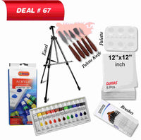 Thumbnail for Acrylic Painting Deal with Easel, Deal No.67