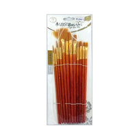 Thumbnail for BOYI Paint Brush # 8818-6 (12Pcs) Brown