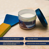 Thumbnail for Bluebird All-Purpose Wood Filler 225gms
