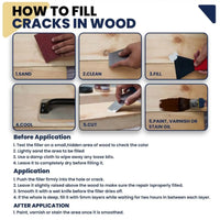Thumbnail for Bluebird All-Purpose Wood Filler 225gms