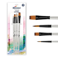Thumbnail for Bluebird Premium Artist Brush Set of 4 – B0476