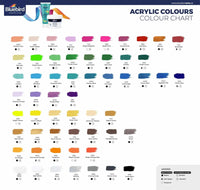 Thumbnail for Bluebird Acrylic Colour Metallic Shades 75ml