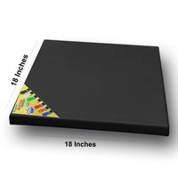 Thumbnail for Black Canvas Board for Painting