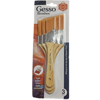Thumbnail for Keep Smiling Gesso Chisel Brush Set of 3