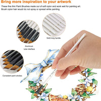 Thumbnail for Keep Smiling Chisel Tip Paint Brush Pack of 6