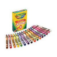 Thumbnail for Crayola Classic Color Crayons Set of 16 523016