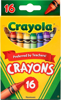 Thumbnail for Crayola Classic Color Crayons Set of 16 523016