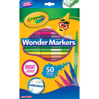 Thumbnail for Crayola Fine Line Washable Marker Wonder Pack of 50 580086