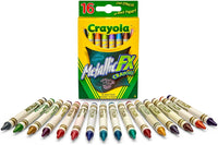 Thumbnail for Crayola Metallic Color FX Crayons Pack of 16 528816