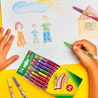Thumbnail for Crayola Mini Twistables CrayonsPack of 24 529724