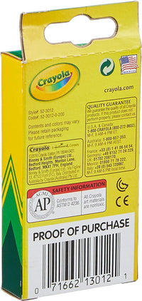 Thumbnail for Crayola Multicolor Crayons Pack of 12 523012