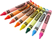 Thumbnail for Crayola Neon Crayons Nontoxic Pack of 8 53418