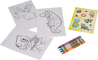 Thumbnail for Crayola Pop-out Strange Safari Coloring Book Crayons 040927