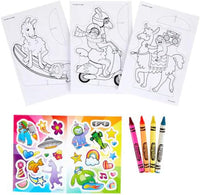 Thumbnail for Crayola SLOTH LLAMAS Coloring Activity, Pop Out Pack 040671