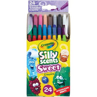 Thumbnail for Crayola Silly Scents Mini Twistables Crayons Pack of 24 529624