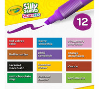 Thumbnail for Crayola Silly Scents SmashUPS Washable Markers Pack of 12 588279