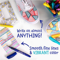 Thumbnail for Crayola Take Note Fine Tip Permanent Markers Pack of 12 586539