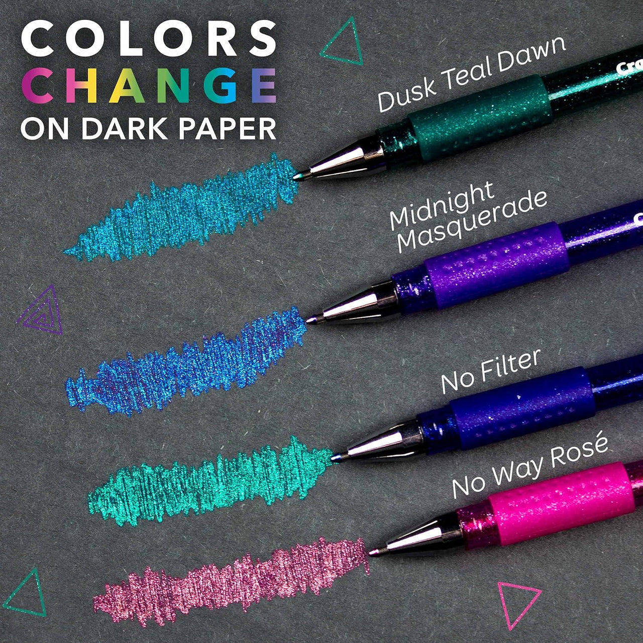 Crayola Take Note Iridescent GEL Pens