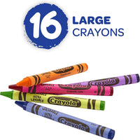 Thumbnail for Crayola Ultra-Clean Washable Crayons Pack of 16 523281
