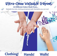Thumbnail for Crayola Ultra-Clean Washable Crayons Pack of 16 523281