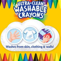 Thumbnail for Crayola Ultra-Clean Washable Crayons