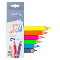 Thumbnail for Cretacolor Artist Studio Mega Pencils Neon & Graphite
