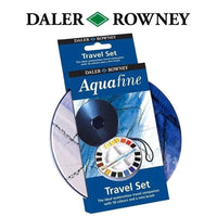 Thumbnail for Daler Rowney Aquafine Watercolor Travel Tin Set of 18